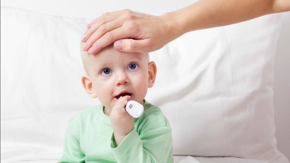 На фоне повышенной температуры у малышей иногда случаются судороги