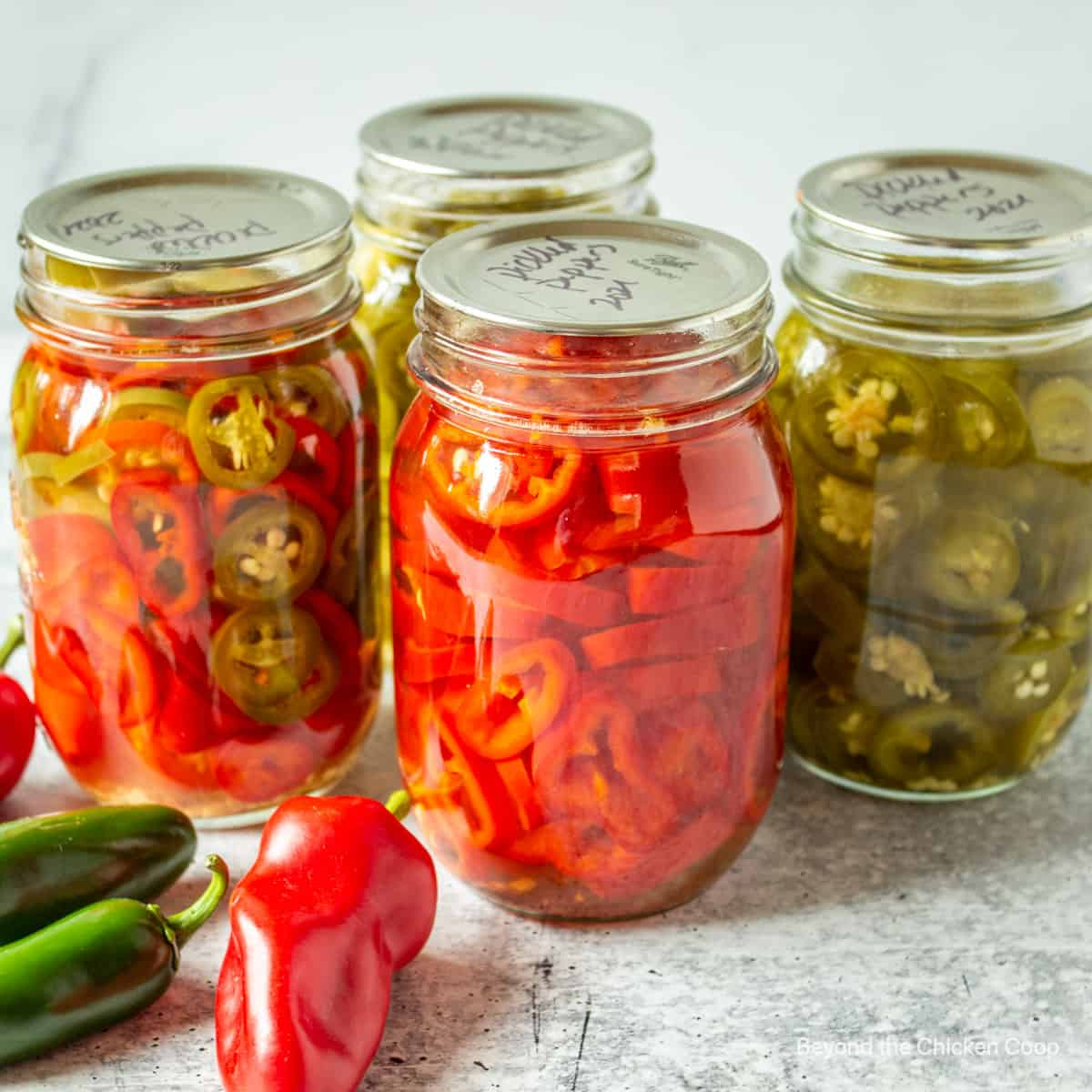 Рецепт маринованного острого перца: