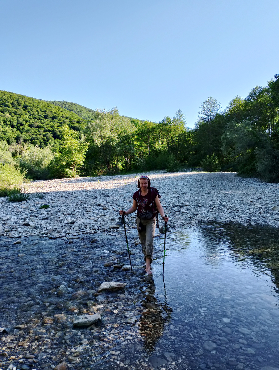 Перейди  реку в брод. Фото автора