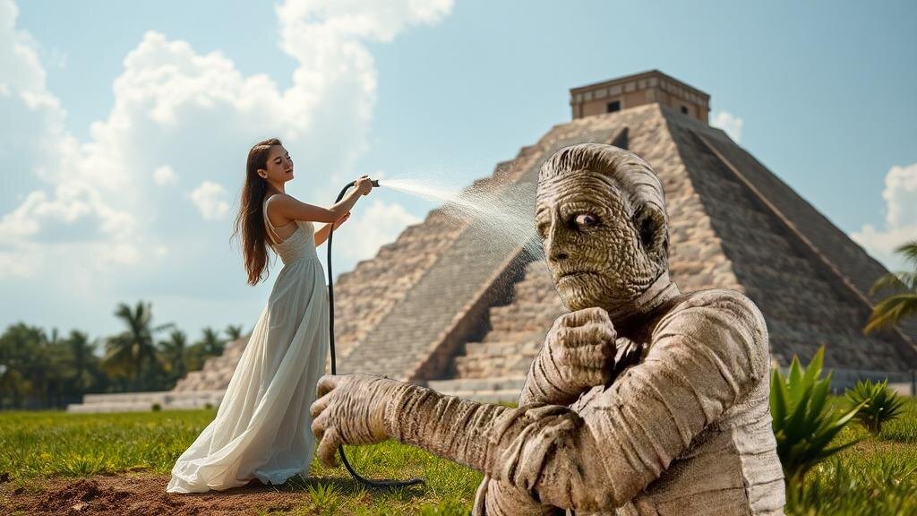 мумия всё из того же свободного инета взята для коллажа 