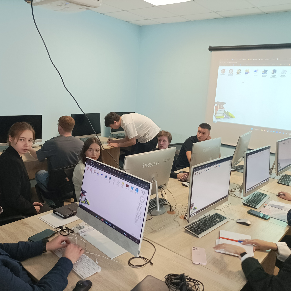 Вот они! Наши молодые коллеги! 