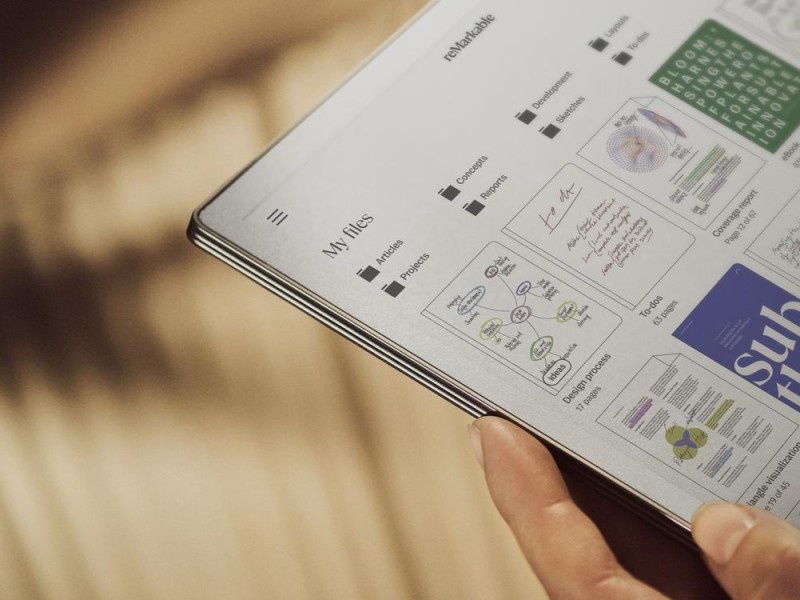    Электронный блокнот reMarkarble 2 с безрамочным экраном E-Ink оценили в $579