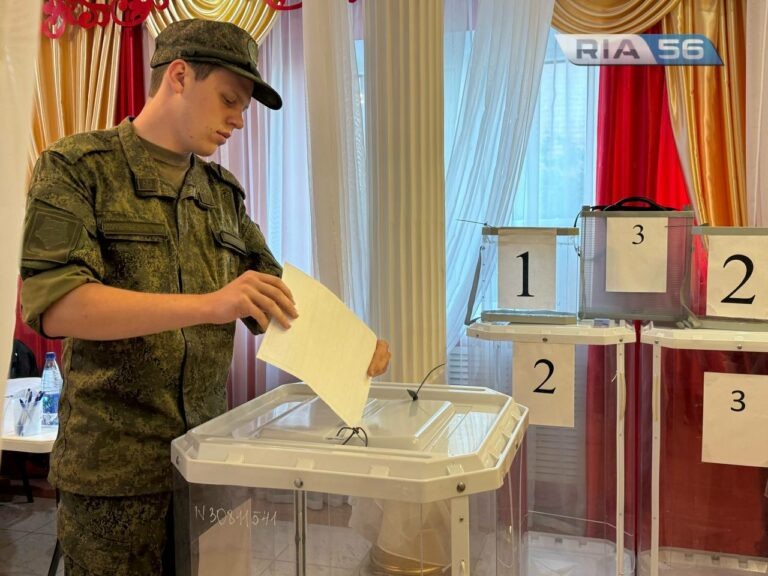    Поселок Весенний голосует Кристина Просвиркина