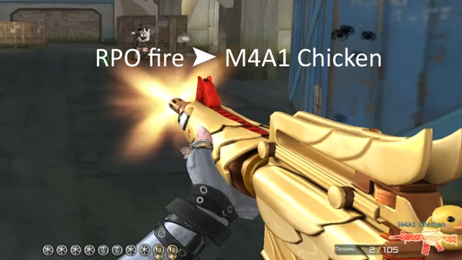 RPO fire M4A1 Chicken