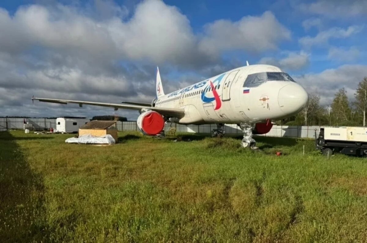    Опубликованы фото разбора самолета, экстренно севшего под Новосибирском