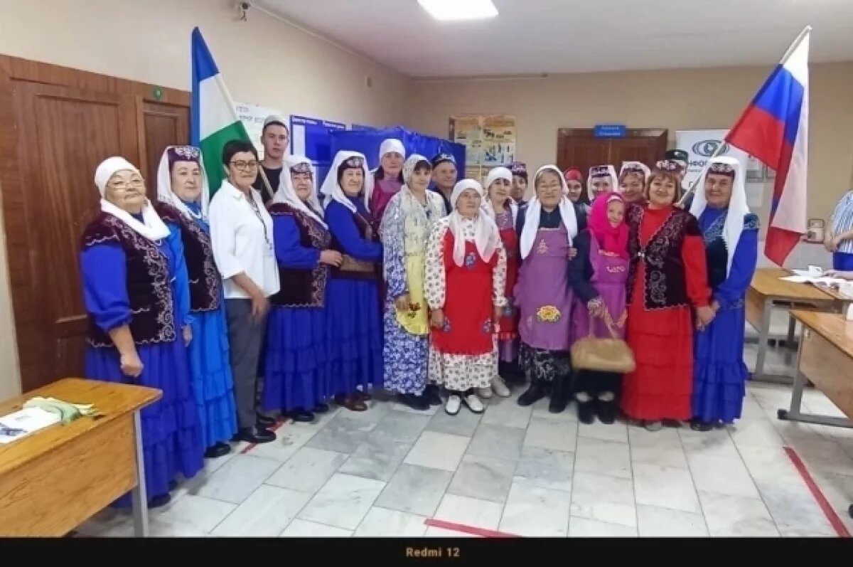    100% жителей одной из деревень в Башкирии проголосовали к 9 утра