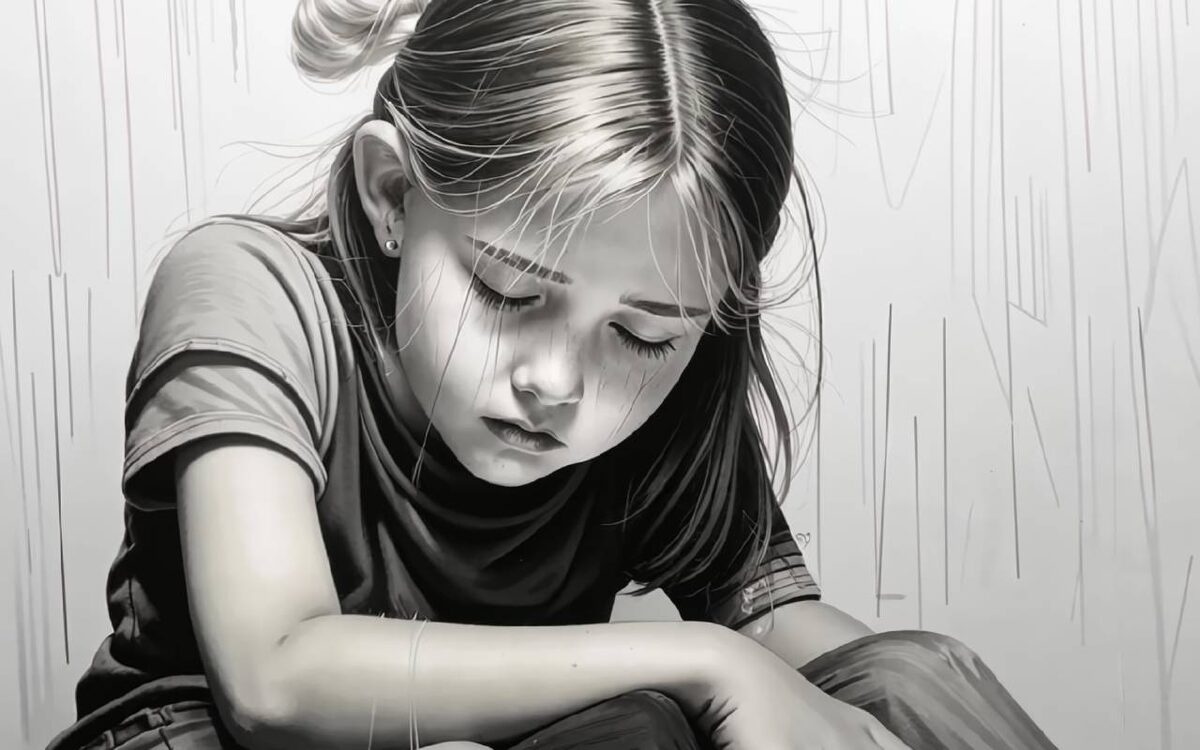    В Воронеже девочка вернулась из детсада с побоями сгенерировано ИИ Kandinsky