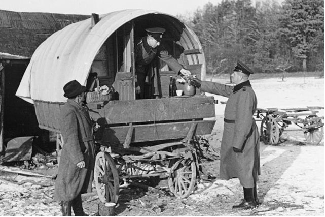 Антицыганский рейд в Германии. 1936г.