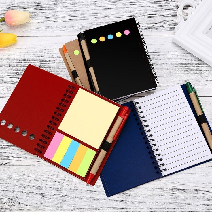 Notebook and copybook