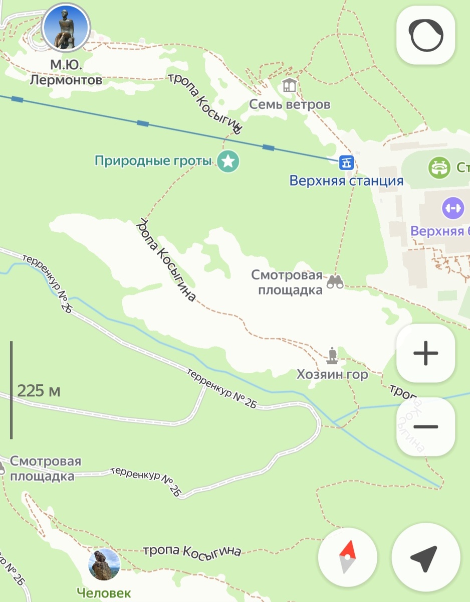 Тропа Косыгина в парке "Кисловодский"