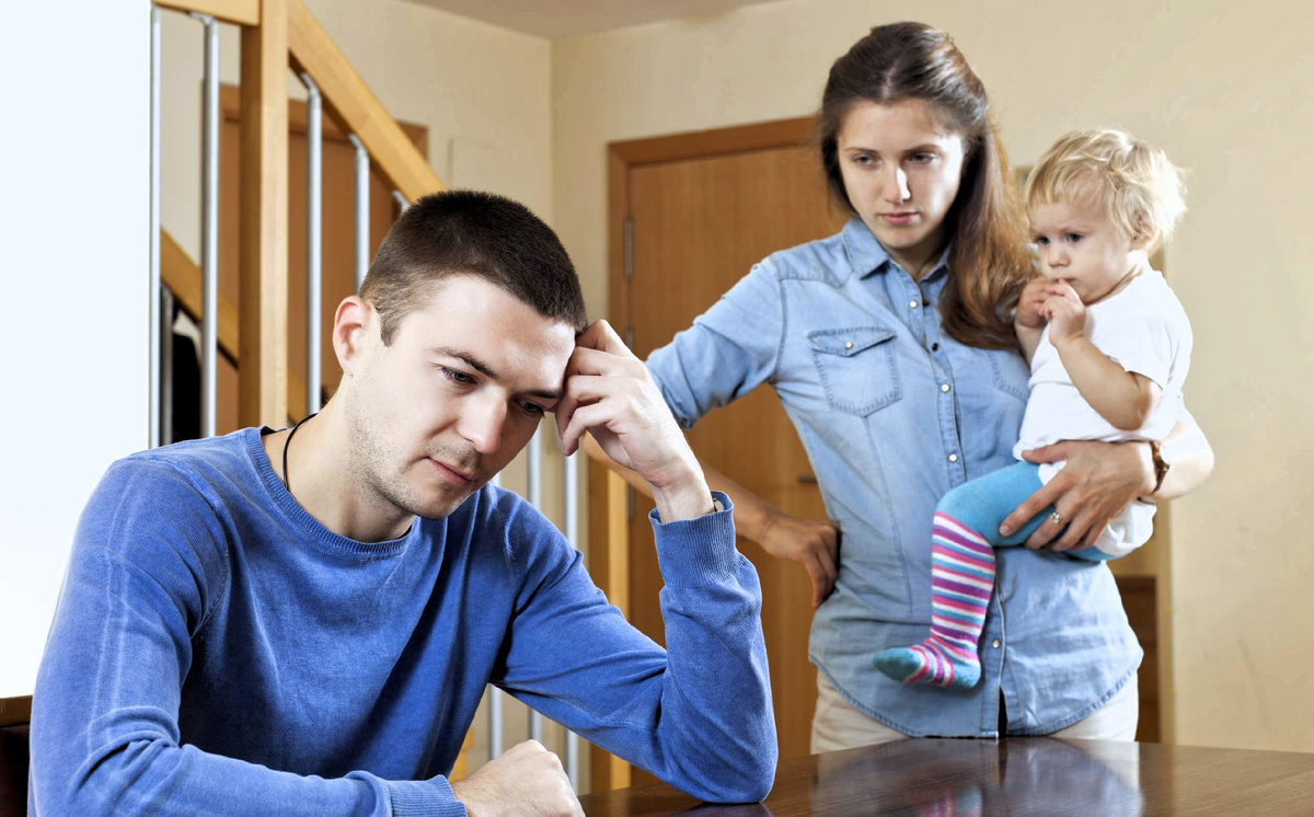 В семье явные проблемы. Впору искать выход... Фото из открытых источников.