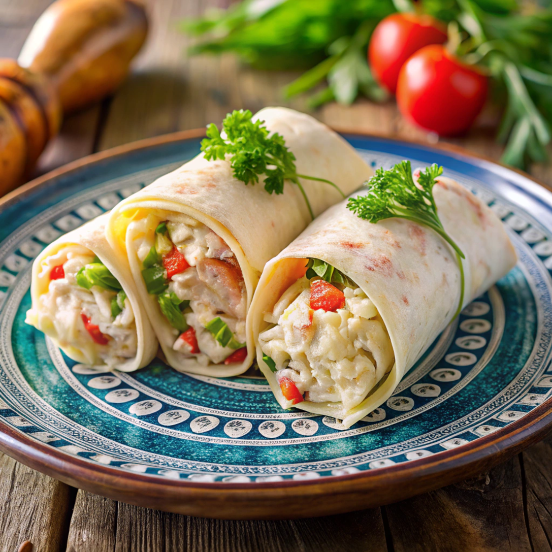 Рулет с крабовыми палочками из лаваша – по-армянски
