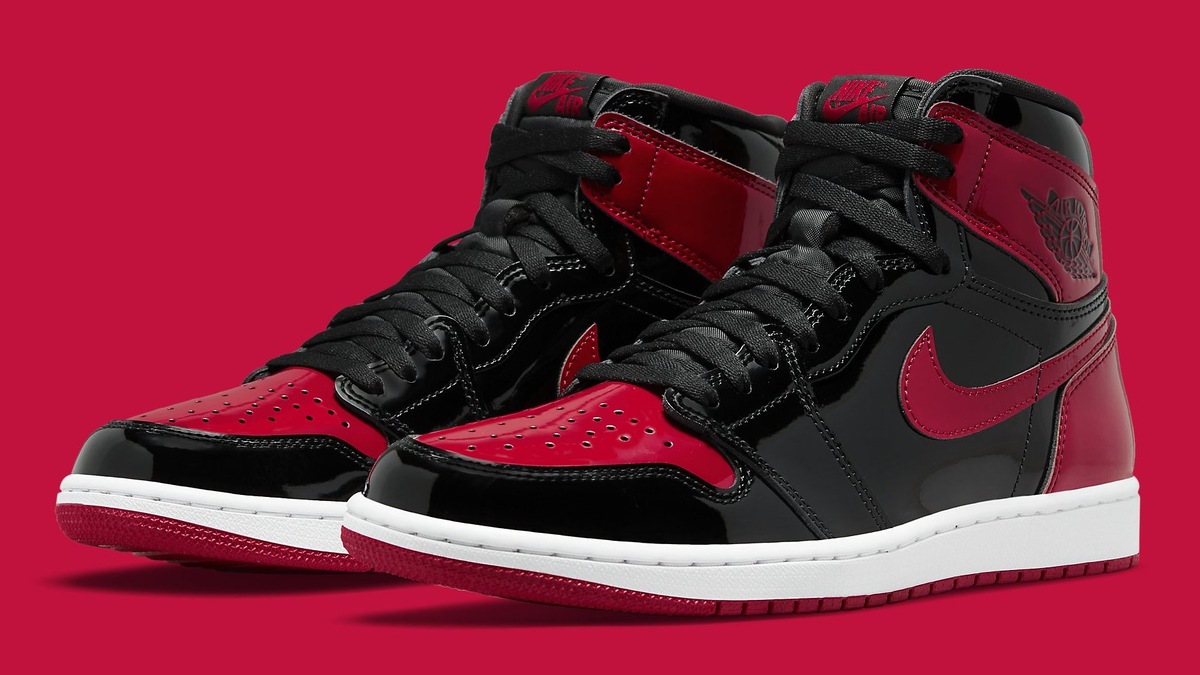 Nike Air Jordan 1 High Patent Bred 