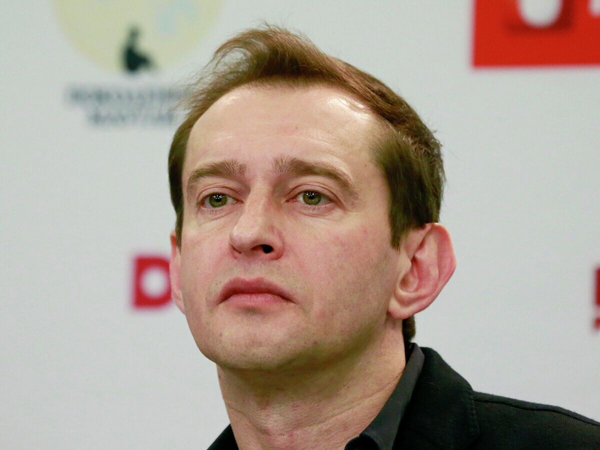    Актер Константин Хабенский на пресс-конференции в МИА "Россия сегодня"© РИА Новости / Александр Натрускин