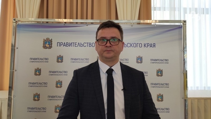    Первый замминистра экономического развития Ставрополья Евгений Полькин Фото: Евгения Перцева / / ИА «Победа26»