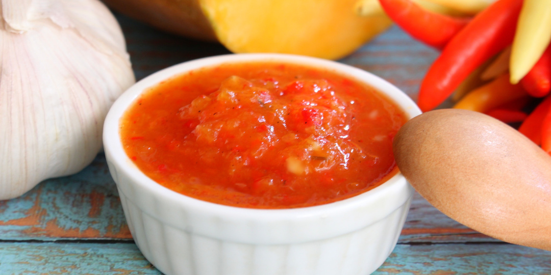 Тыквенный соус с помидорами и болгарскими перцами