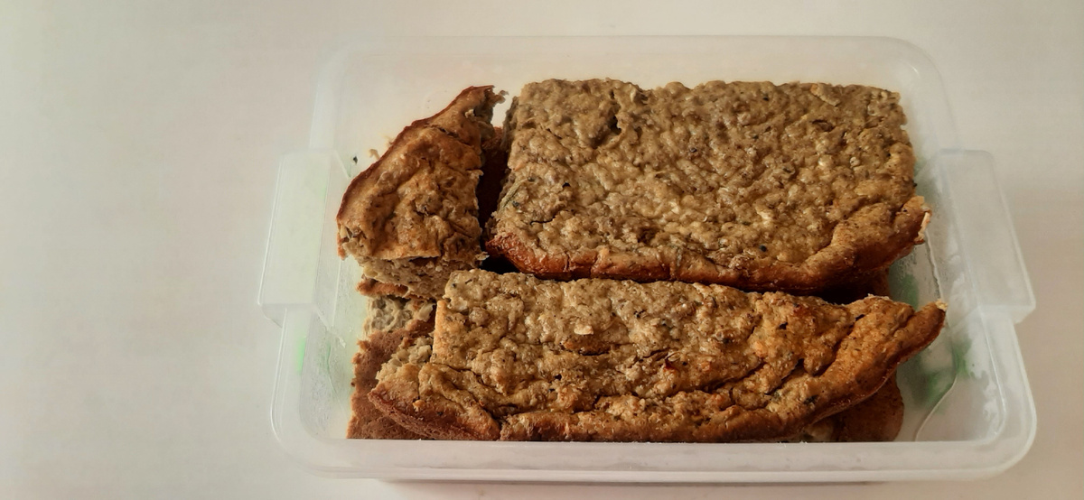 Запеканка в разрезанном виде