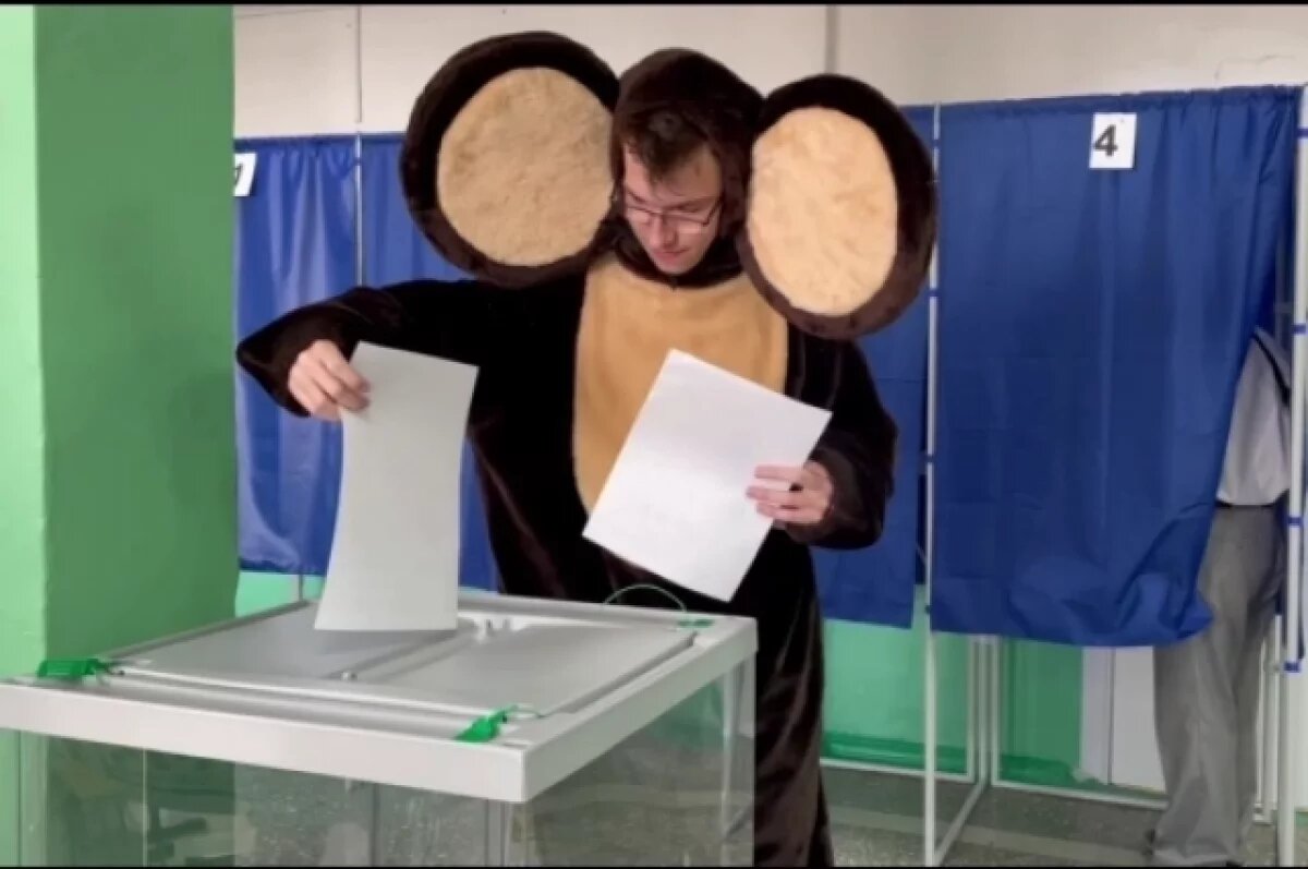    Избиратели Волгоградской области креативили в первый день выборов