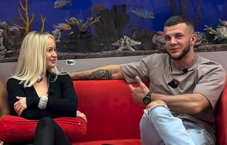 Элина Рахимова и Алексей Горячий (фото из Telegram)