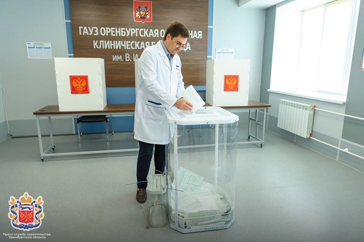  📷    В Оренбургской области работают специализированные выборные участки Кристина Просвиркина