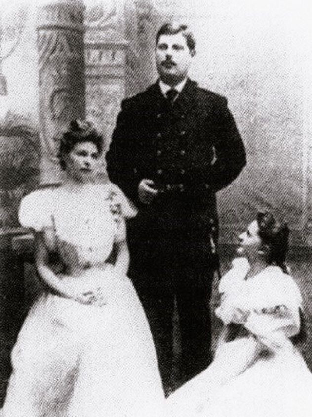 Георгий, Ольга и Екатерина Юрьевские