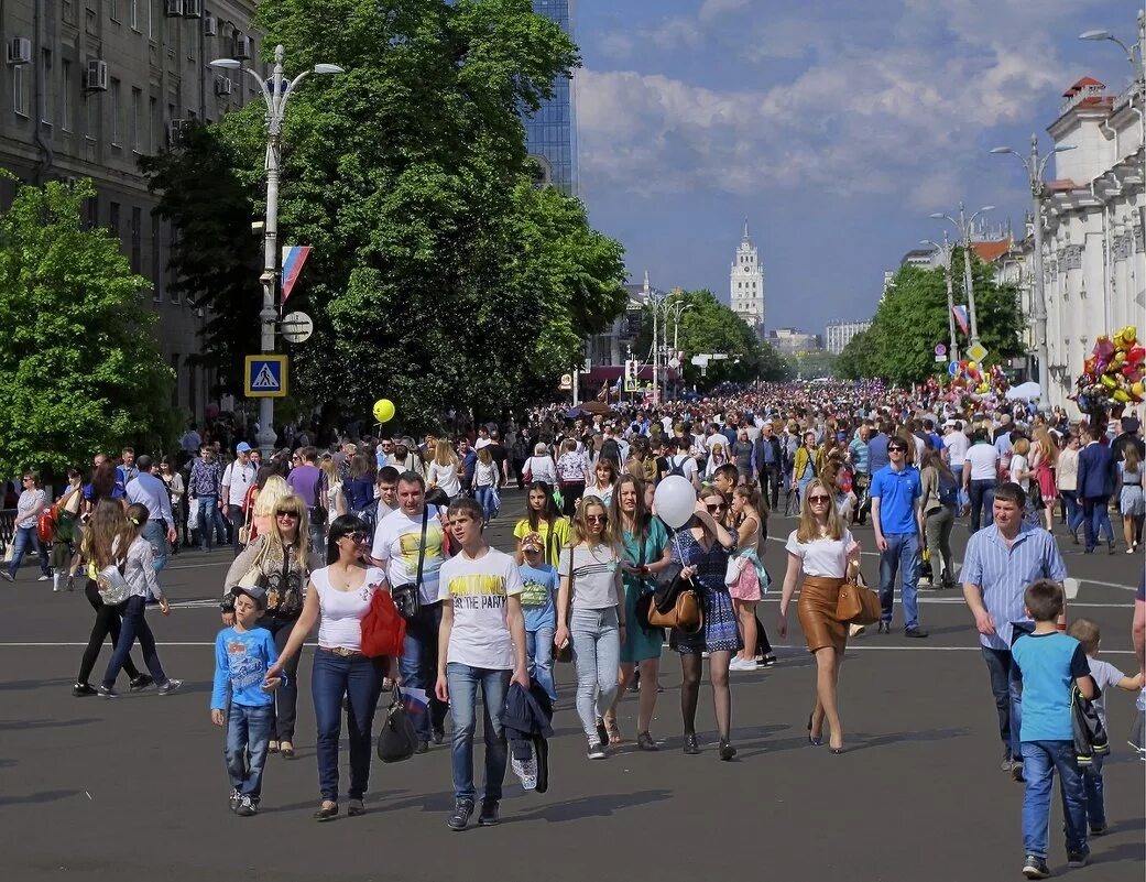 Из открытых источников в интернете. Праздничный Воронеж.