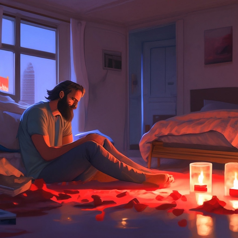 Обложка - Рассказ №1 [Вечер при свечах]