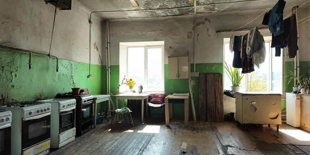 "Тюрьма стала нашим домом" - люди в Смоленске 30 лет живут в здании бывшей колонии