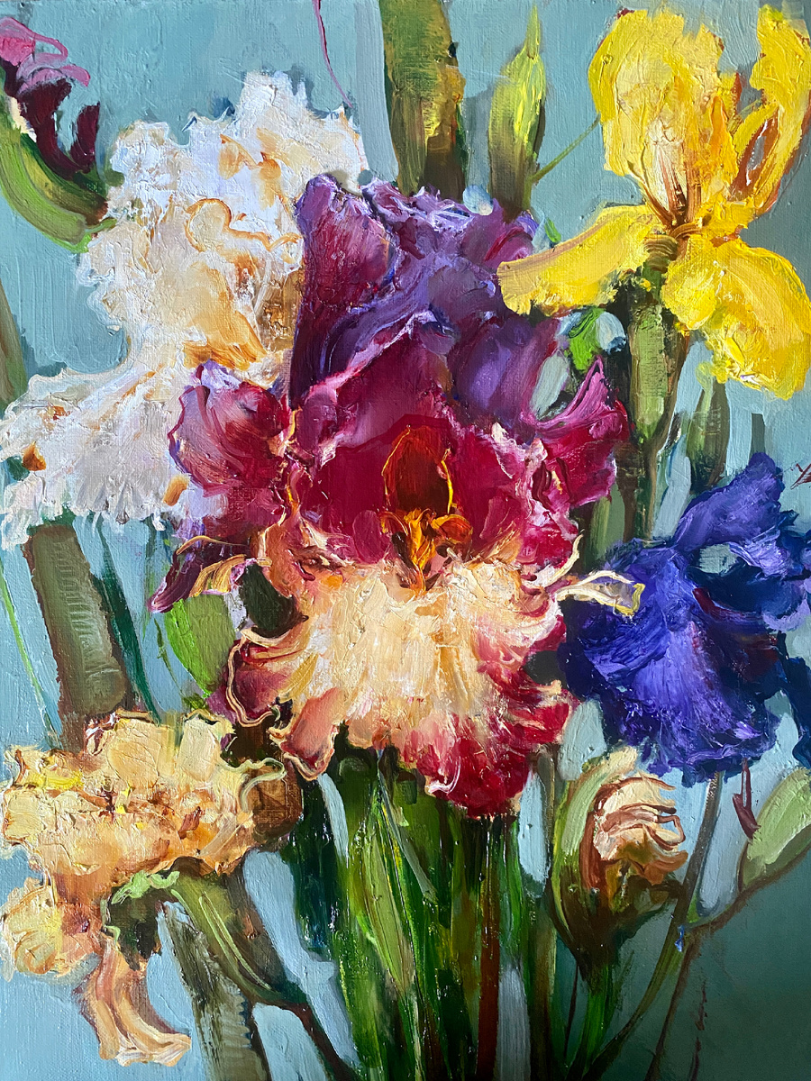 Елена Лукиянчук «Ирисы»