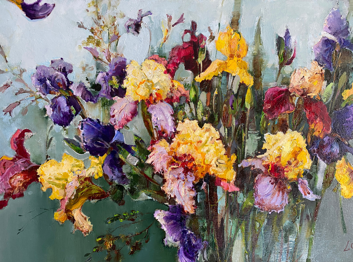 Елена Лукиянчук «Ирисы»