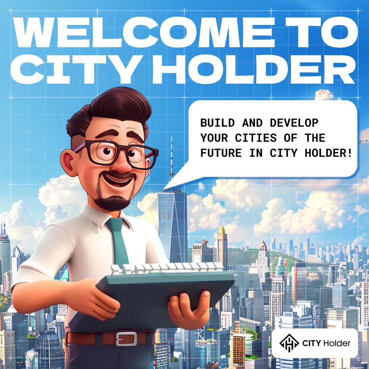 CITY HOLDER — новая телеграм игра обещающая жирный AirDrop. Успей получить токен $CITY!