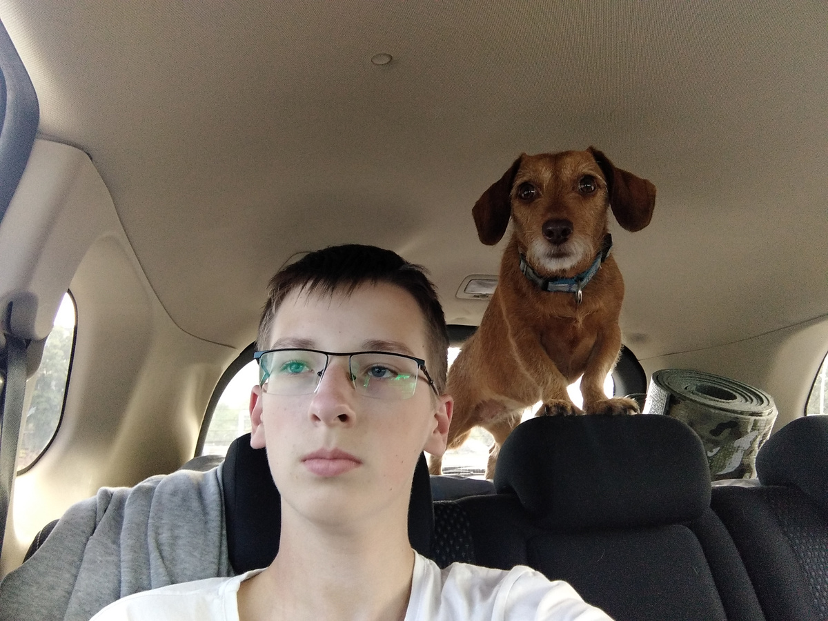 Я и Маля готовы к испытаниям природой