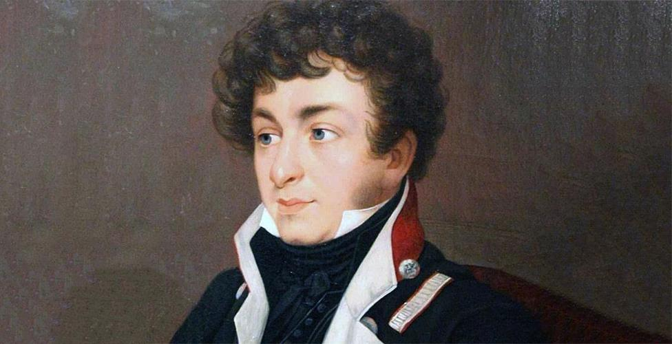 Константин Николаевич Батюшков (1787 - 1855) — русский поэт, один из основоположников и важнейших авторов романтической традиции первой трети XIX века, литературный предшественник А. С. Пушкина. Изображение из открытых источников.