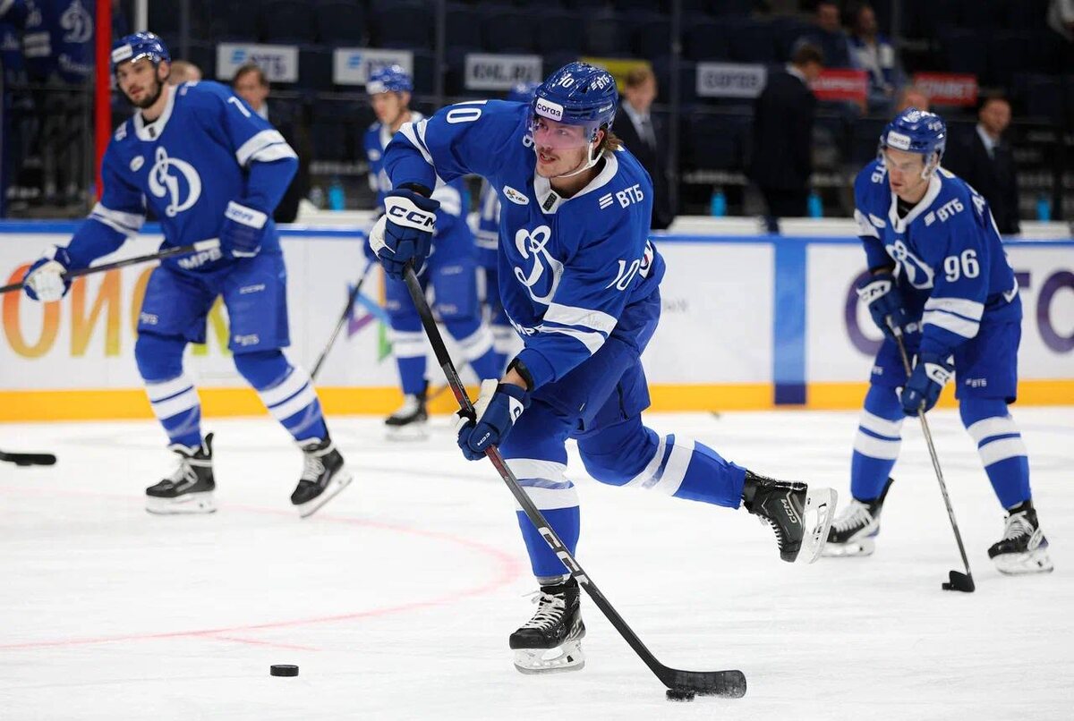 Фото из телеграм-канала ХК "Диинамо" (Москва).