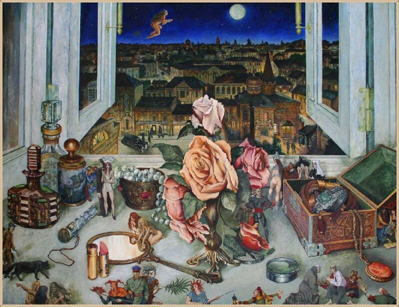 © Андрей Сысолятин.  Май. Оргалит, масло. 70x90 см. 2011.