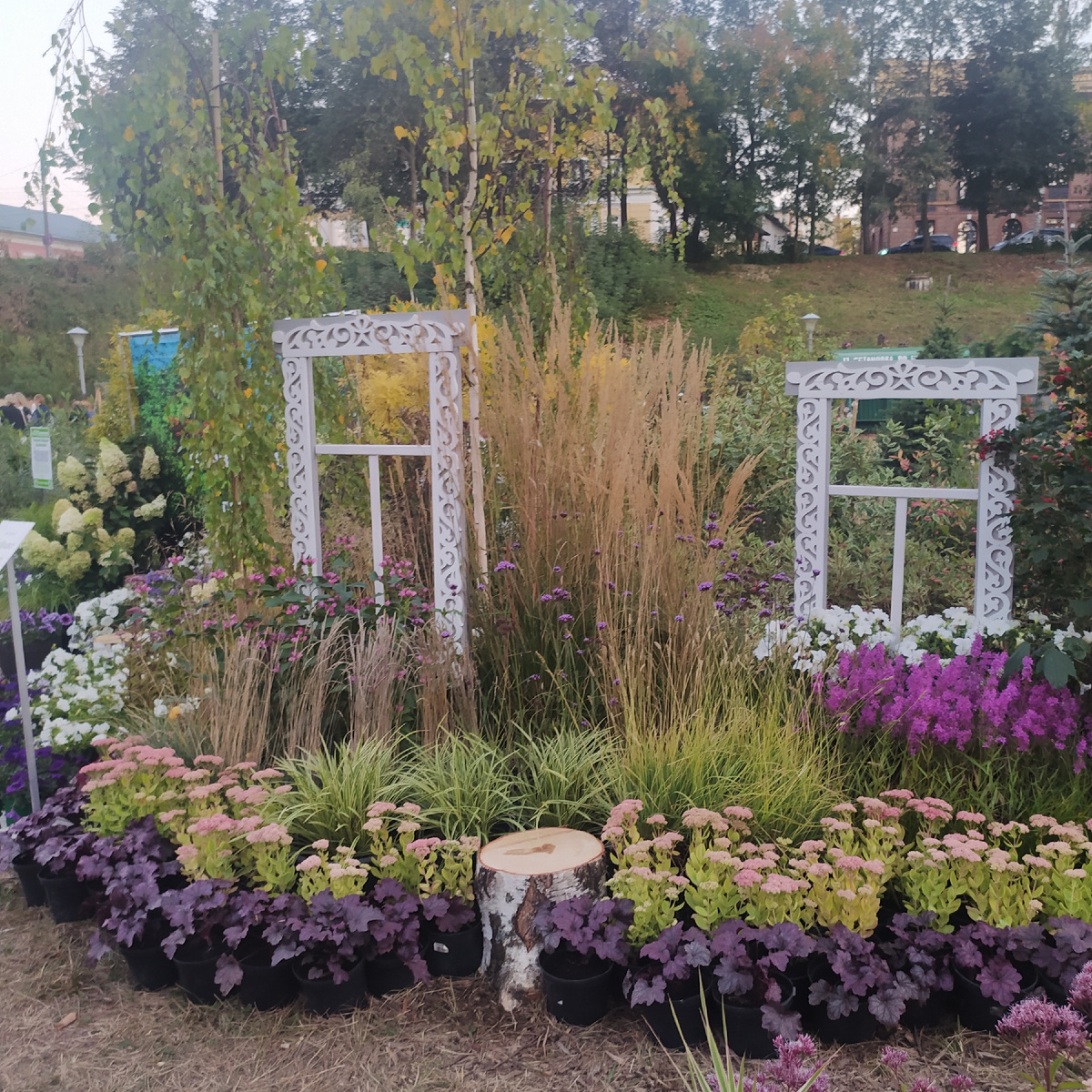 Осенний "Арт-сад" в нашем городе. Из личного архива