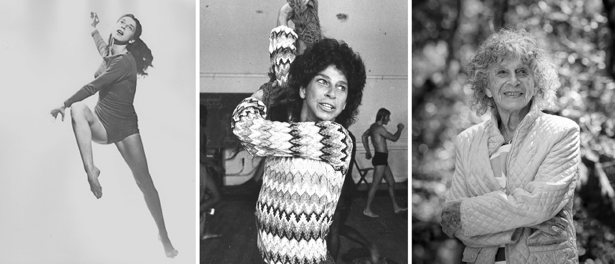 Анна Халприн в разные периоды жизни