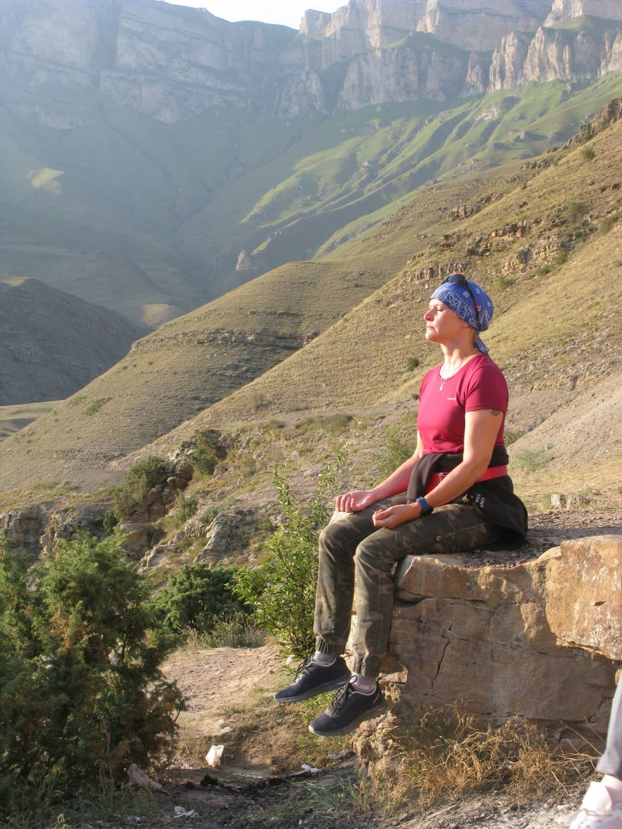 Отдых-медитация в пути