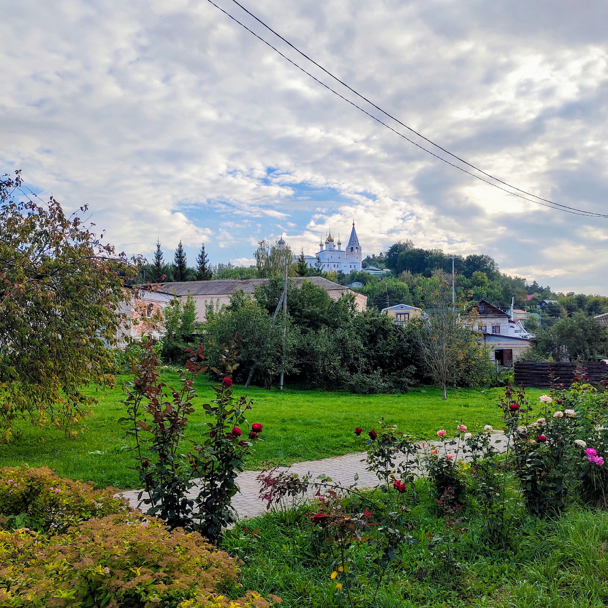 Частичка тихого и зелёного Гороховца.