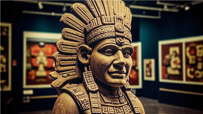 Статуи индейских богов по ночам оживают в музее.