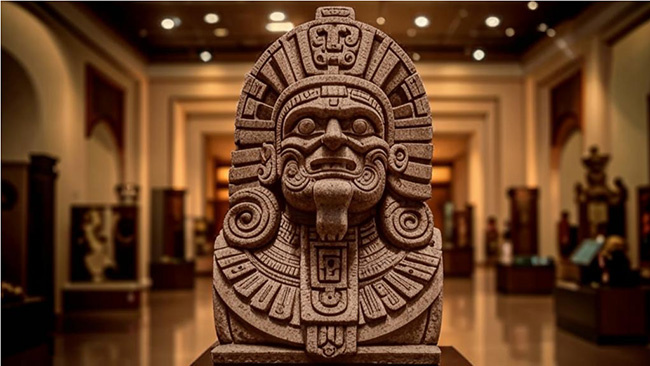 Статуи индейских богов по ночам оживают в музее. Проверено нашими героями.  