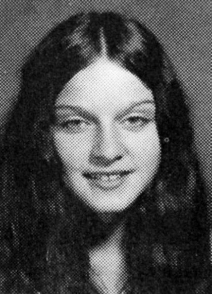 Фото Мадонны из средней школы