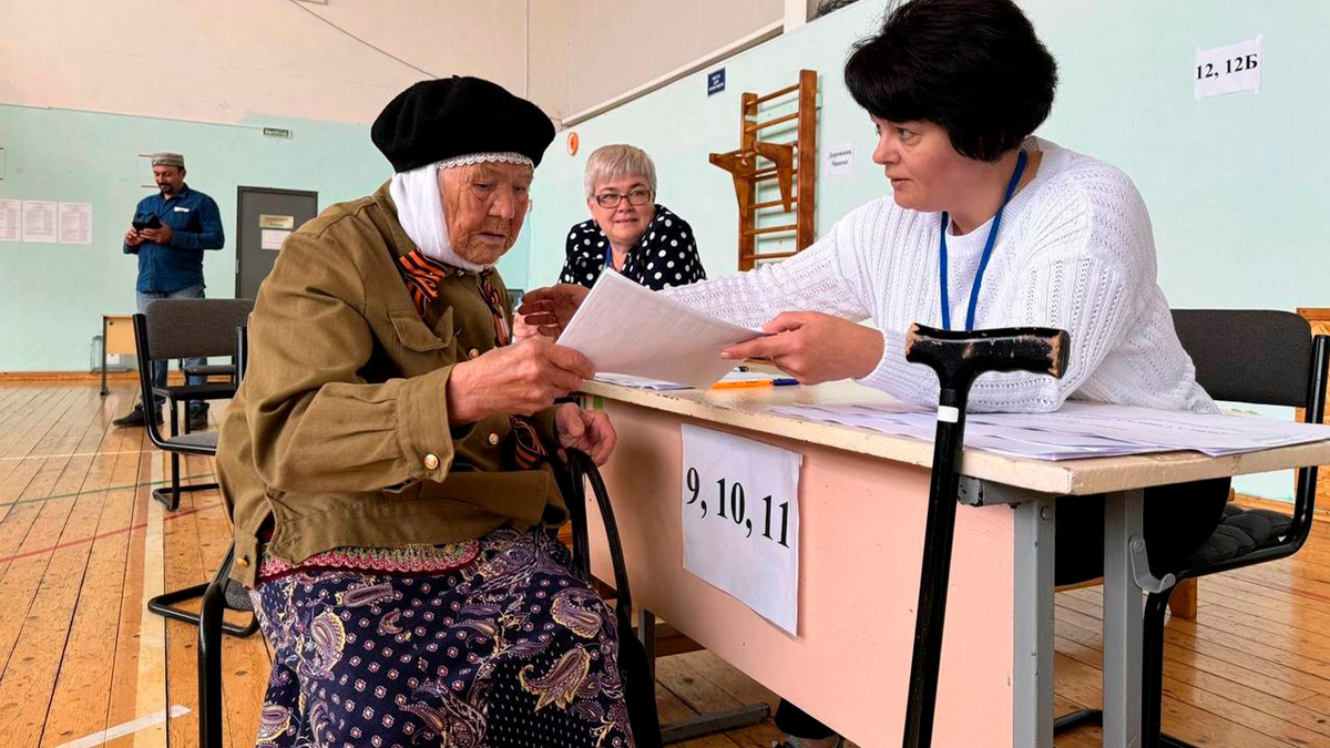    В Башкирии старшее поколение активно участвует в выборах