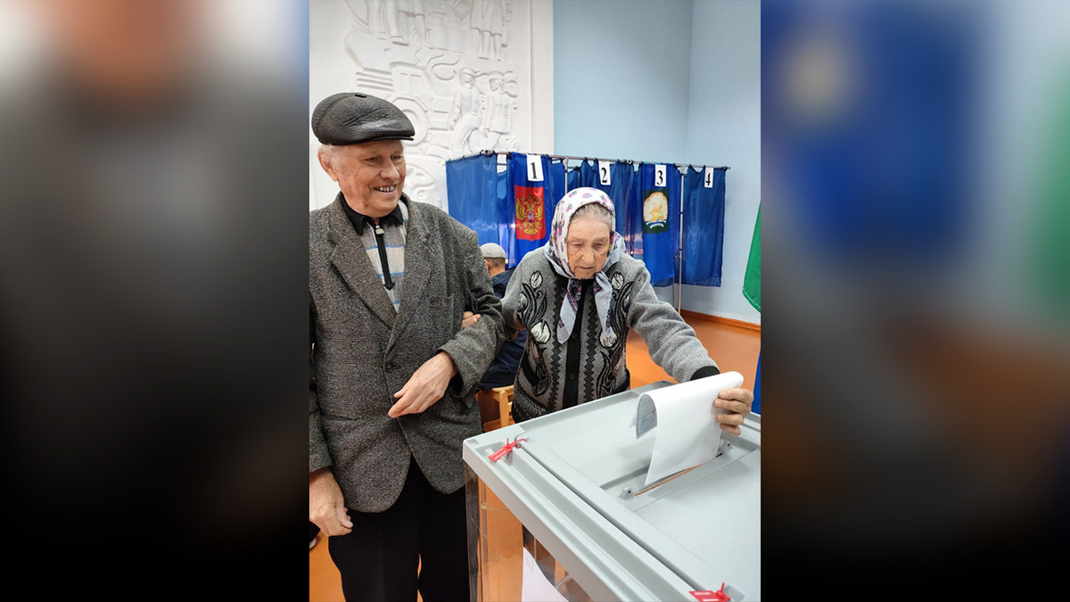    В Башкирии старшее поколение активно участвует в выборах