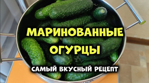 Самый вкусный рецепт маринованных огурцов! Однозначно понравится!