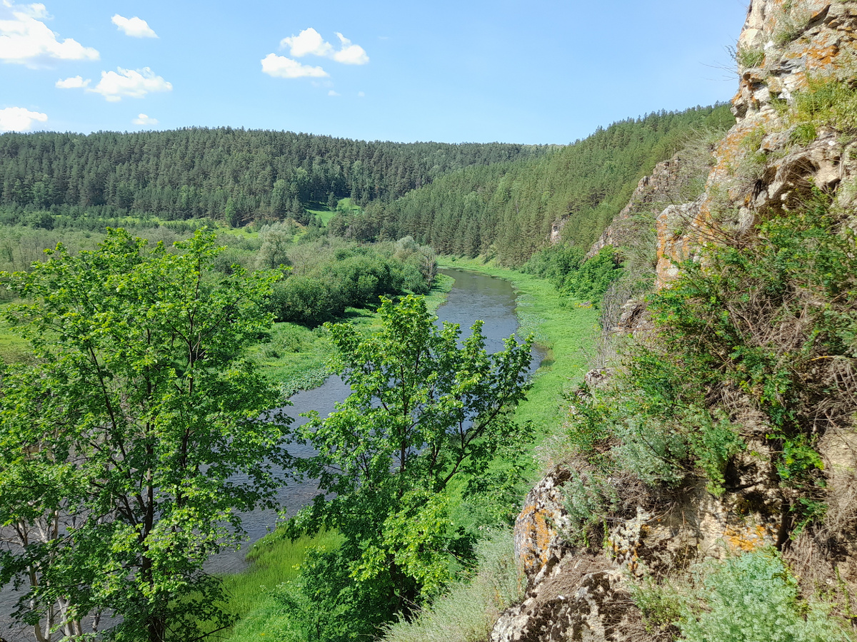 Хапов гребень. Вид с экотропы