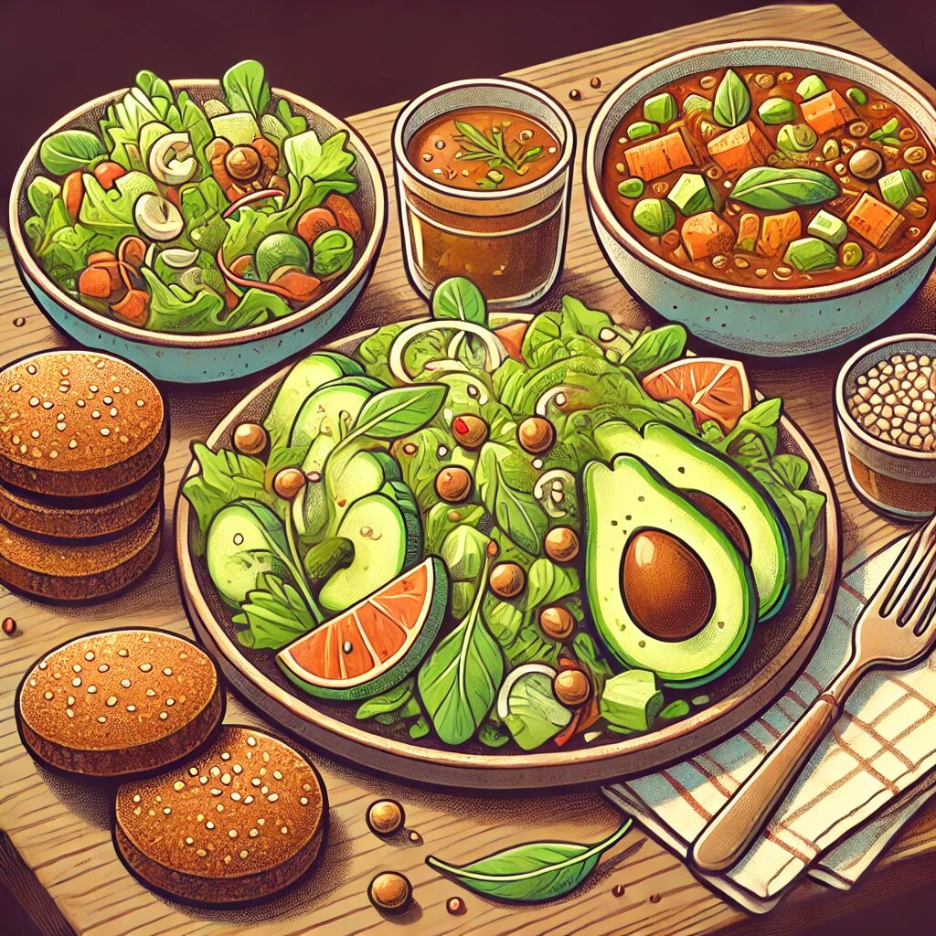 Пример вегетарианского блюда: разнообразие на вашем столе без мяса