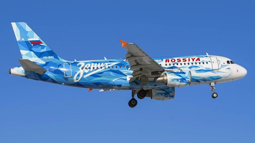 Airbus A319 VQ-BAS Rossiya Airlines «Zenitolet»