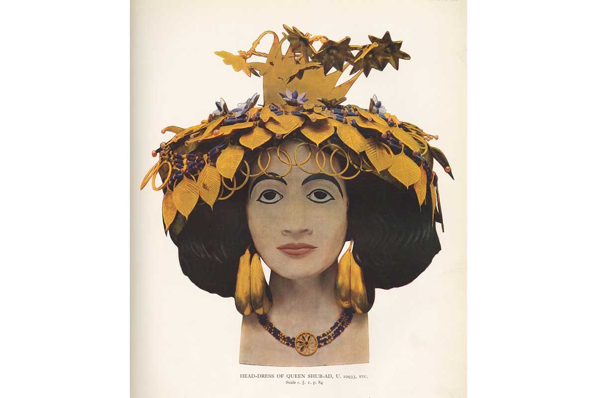 Музей Пенсильванского университета📷Царица Месопотамии Пуаби