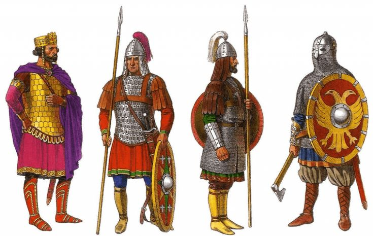 Византийские воины